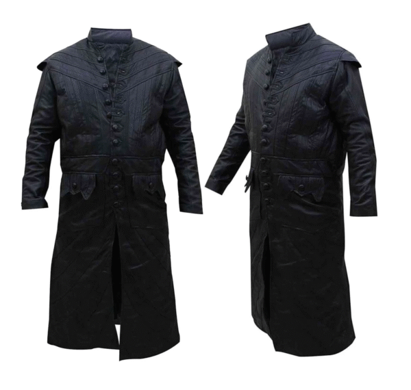 Tv Series Black Sails Captain Flint Leather Trench Coat