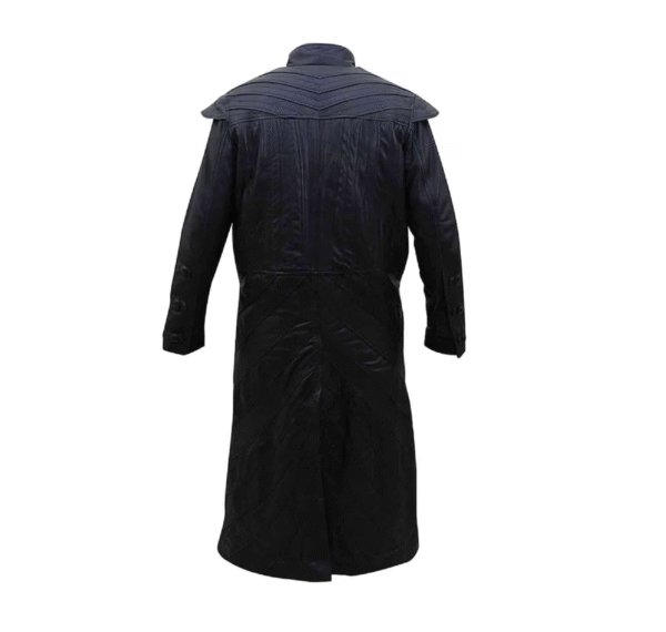 Captain Flint Tv Series Black Sails Black Trench Coat