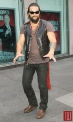Jason Momoa Aqua Man Brown Leather Vest