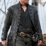 Tv Series Black Sails Toby Stephens Leather Trench Coat
