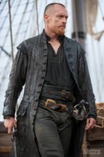 Tv Series Black Sails Toby Stephens Leather Trench Coat