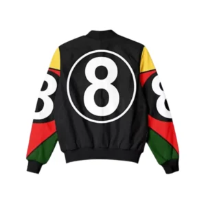 Unisex 8 Ball Pool Varsity Bomber Jacket