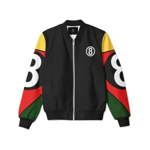 8 Ball Pool Unisex Parachute Bomber Jacket