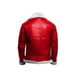 Aviator A2 Shearling Red Leather Jacket