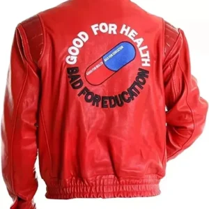 Akira Kaneda Capsule Red Real Leather Jacket