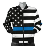 American Flag Stars Unisex Bomber Jacket