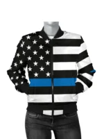 American Flag Stars Unisex Bomber Jacket