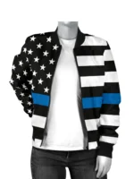 American Flag Bomber Jacket For Men & Women