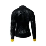 Batgirl Cosplay Costume Real Leather Jacket