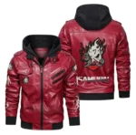 Cyberpunk Cosplay Red Hooded Jacket