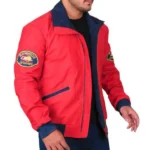 David Hasselhoff Tv Series Baywatch Red Cotton Jacket