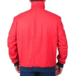 Tv Series Mitch Buchannon Red Bomber Jacket