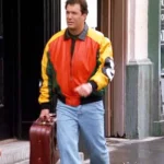 David Puddy 8 Ball Real Leather Jacket