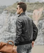 Black Color Detroit Moto Real Leather Jacket
