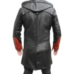 DMC 5 Dante Red Leather Trench Coat