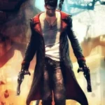 Devil May Cry 5 Dante Real Red Leather Coat