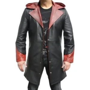 Devil May Cry 5 Dante Leather Trench Coat