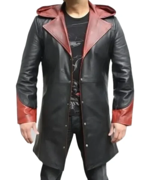 Devil May Cry 5 Dante Leather Trench Coat