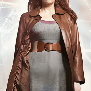 Catherine Tate Tv Series Doctor Who Leather Trench Coat