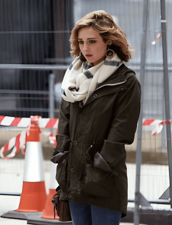 Heather tv series doctor who green cotton jacket