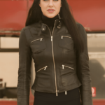 TV Series Doctor Who S04 Michelle Ryan Black Leather Jacket