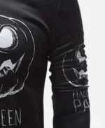 Halloween party cosplay black bomber jacket