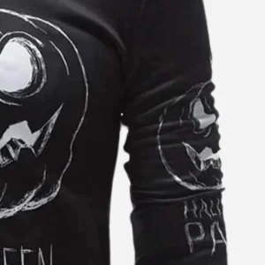 Halloween party cosplay black bomber jacket