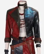 Movie Suicide Squad Kill The Justice League Harley Quinn Leather Jacket