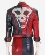 Harley Quinn Movie Suicide Squad Kill The Justice Coplay Leather Jacket