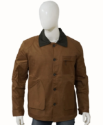 Shaun Johnston Tv Series Heartland Brown Cotton Jacket