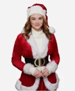 The santa summit inspired women shearling jacket