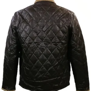 John Dutton Tv Series Yellowstone Quilted Leather Jacket