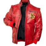Tv Series Cobra Kai William Zabka Red Leather Jacket