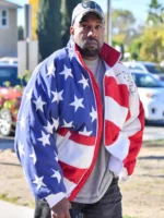 USA Flag Keyne West Bomber Jacket