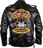 Atom Cats Fallout Gaming Costume Leather Jacket