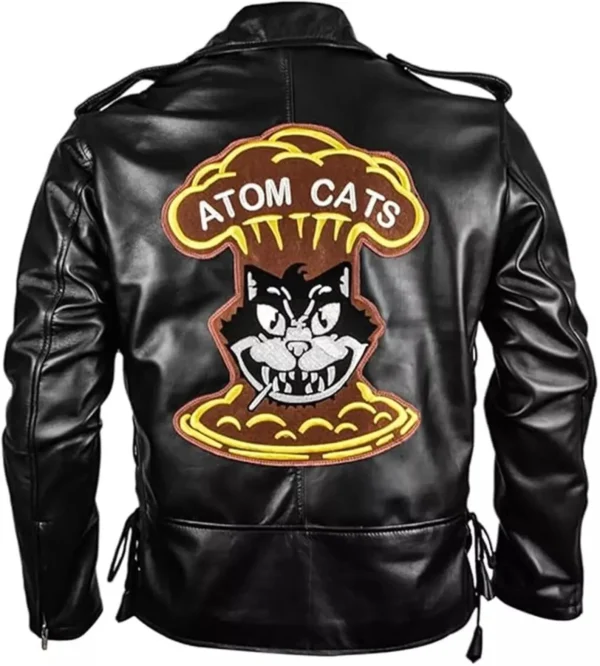 Atom Cats Fallout Gaming Costume Leather Jacket