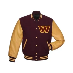 Washington Commanders Letterman Varsity Jacket