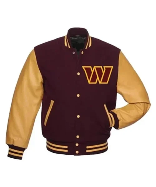 Washington Commanders Letterman Varsity Jacket