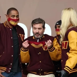 Washington Football Club Letterman Bomber Jacket