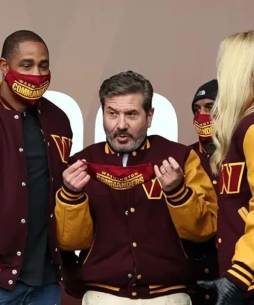 Washington Football Club Letterman Bomber Jacket
