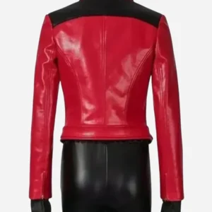 Women Watch Dogs Noami Red & Black Jacket