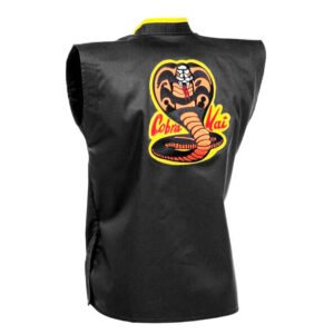 Tanner Buchanan Tv Series Cobra Kai Black Cotton Vest