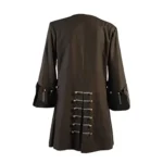 Johnny Depp Brown Cotton Cosplay Trench Coat