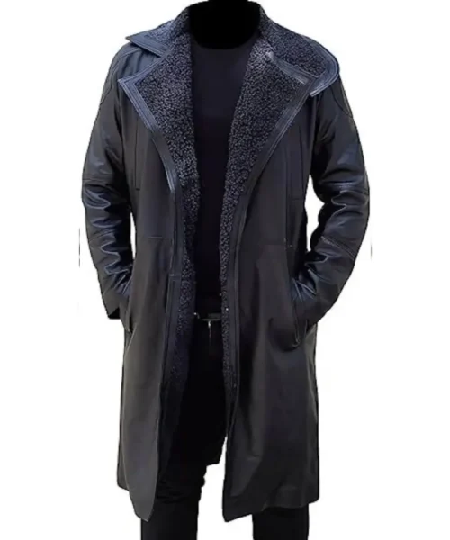 Blade Runner Ryan Gosling Leather Trench Coat