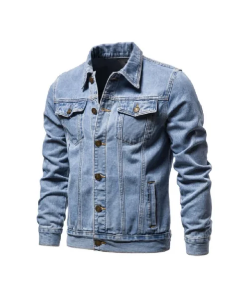 Sky Blue Denim Trucker Jacket
