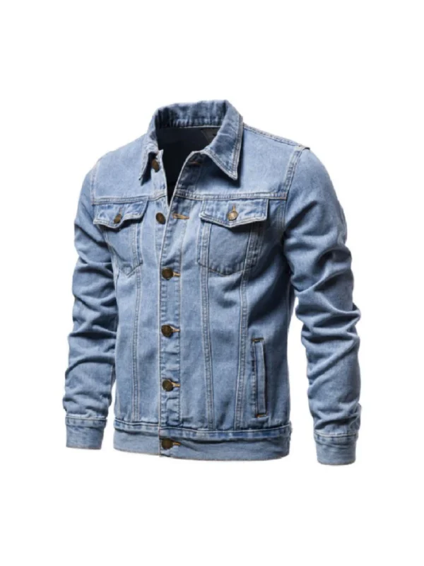 Sky Blue Denim Trucker Jacket