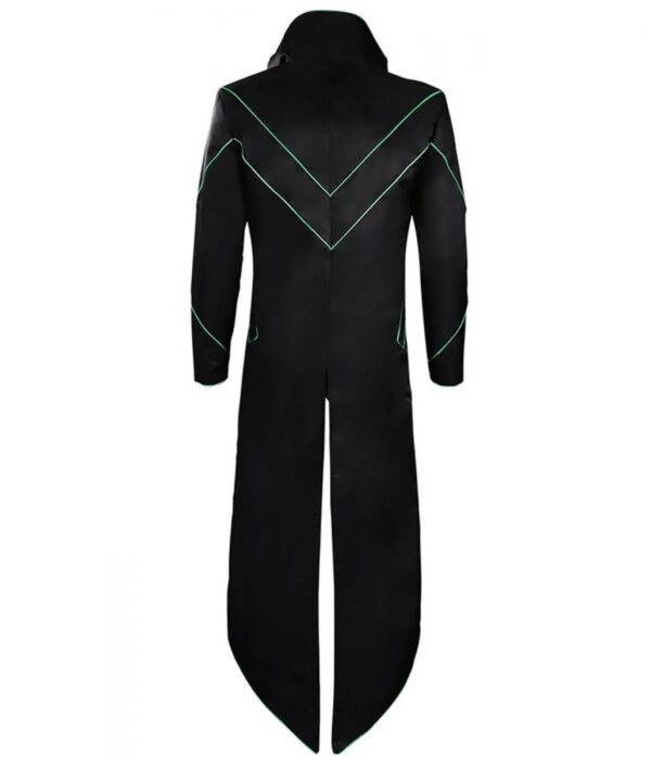 Movie Sonic The Hedgehog 2 Jim Carry Black Trench Coat