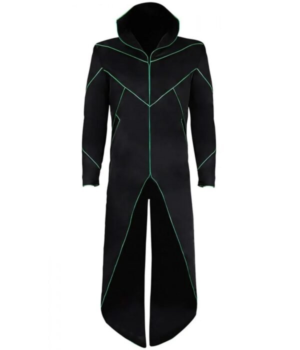 Jim Carry Sonic The Hedgehog Black Trench Coat