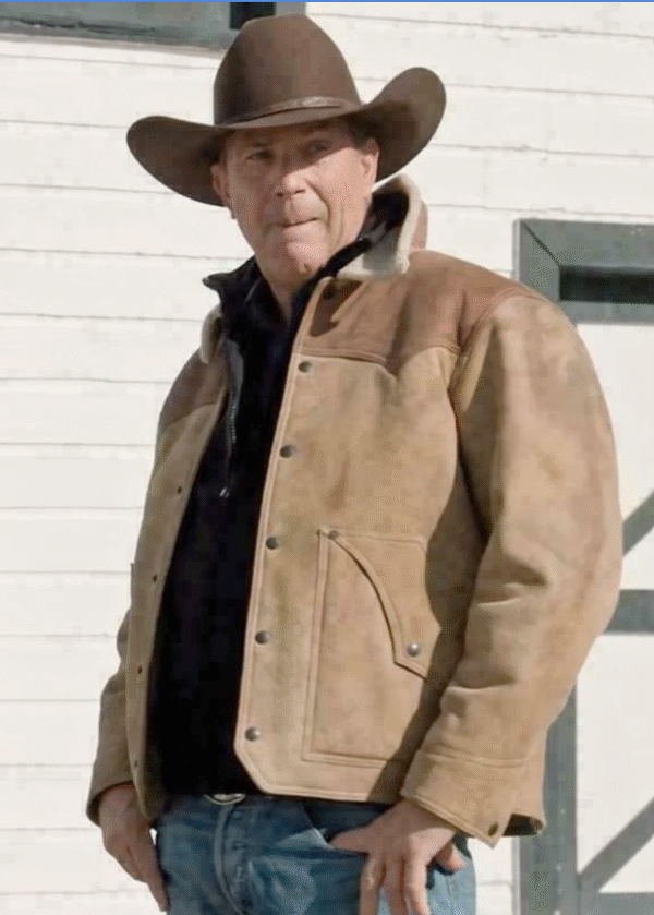 Tv Series Yellowsotne John Dutton Suede Leather jacket