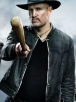 Woody Harrelson Tv Series Zombieland Leather Jacket